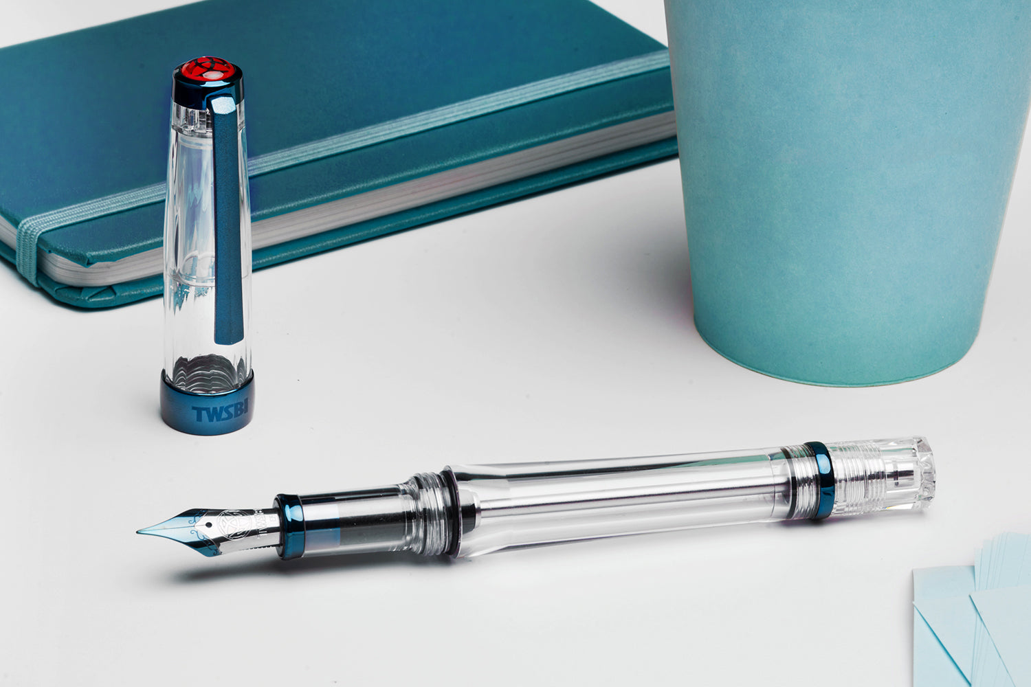 TWSBI Vac700R Fountain Pen - Kyanite Blue - The Goulet Pen Company