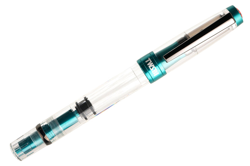 TWSBI Diamond 580ALR Fountain Pen - Caribbean w/ Onyx