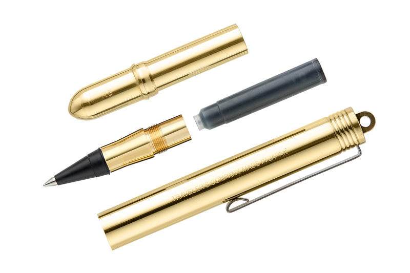 Traveler's Company Rollerball Pen - Brass