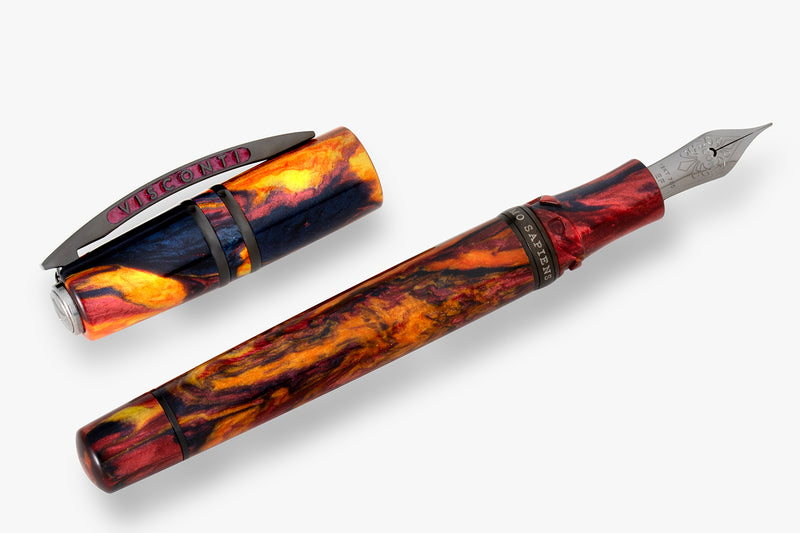 Visconti Homo Sapiens Earth Origins Fountain Pen - Fire (Limited Edition)