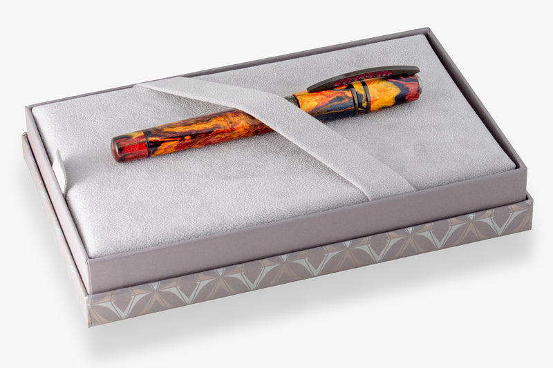 Visconti Homo Sapiens Earth Origins Fountain Pen - Fire (Limited Edition)