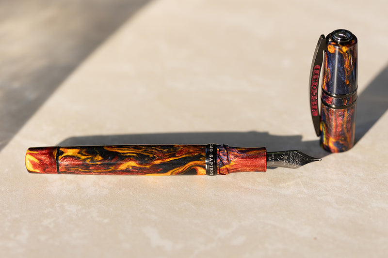 Visconti Homo Sapiens Earth Origins Fountain Pen - Fire (Limited Edition)