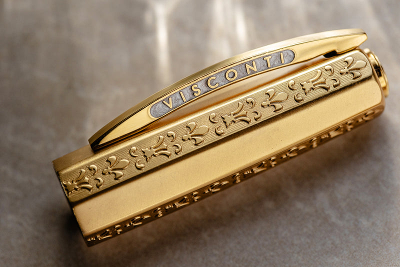 Visconti il Magnifico Fountain Pen - Calacatta Gold (Limited Edition)