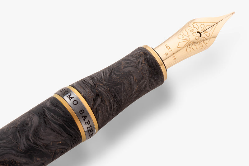 Visconti Homo Sapiens Carbon Moiré Fountain Pen (Limited Edition)