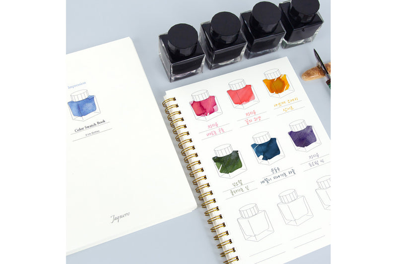 Wearingeul Ink Color Swatch A5 Notebook