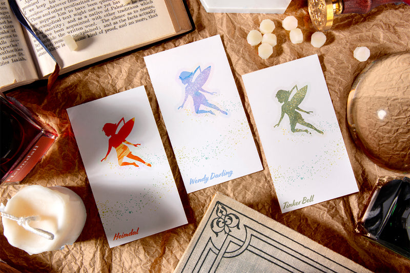 Wearingeul Ink Color Swatch Cards - Tinker Bell