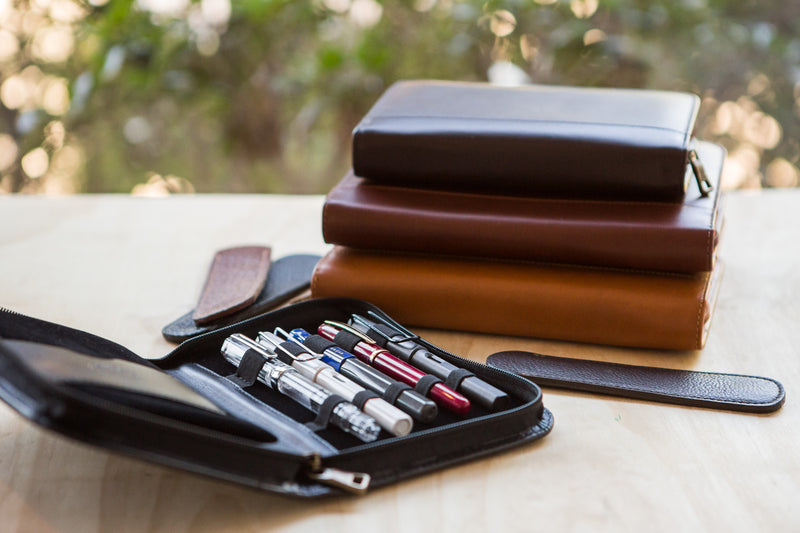 Aston Leather 10 Pen Case Review - Leather Pen Case - Pen Chalet