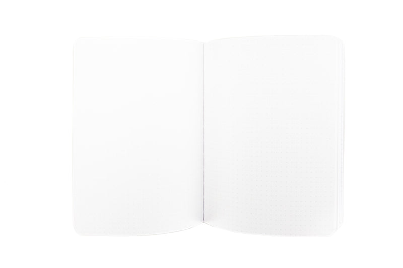 Clairefontaine Basic Clothbound A5 Notebook - Black, Dot Grid