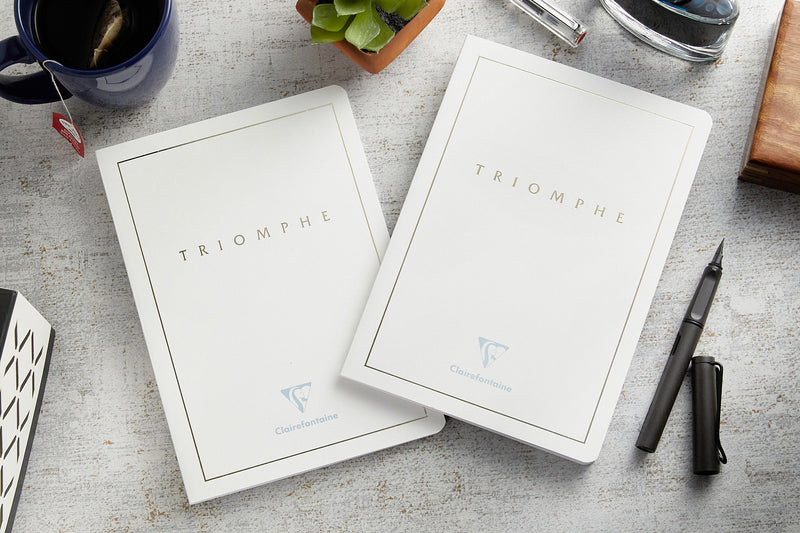 Clairefontaine Triomphe A5 Notebook - Lined White Paper