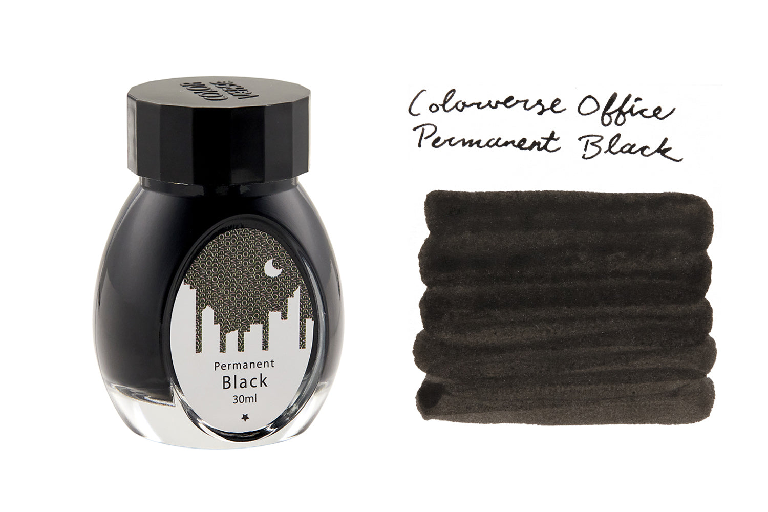 Colorverse Black Ink - Office Series - 30 ml Bottle