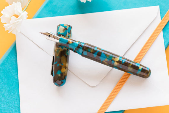 Conklin All American Fountain Pen - Southwest Turquoise