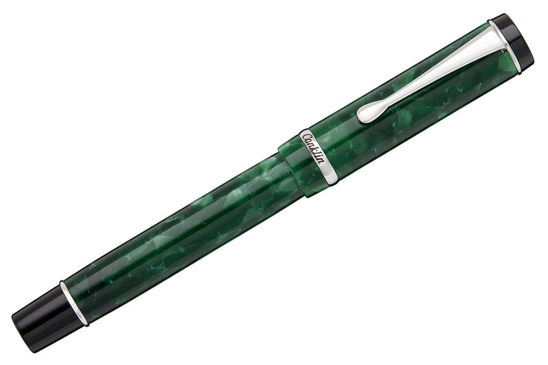 Conklin Duragraph Fountain Pen - Forest Green