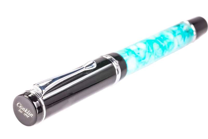 Conklin Duragraph Fountain Pen - Turquoise Nights