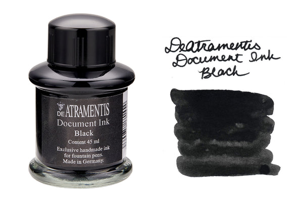 De Atramentis - Encre noire indélébile pour stylos plume (true black  waterproof ink for fountain pen) — StablO