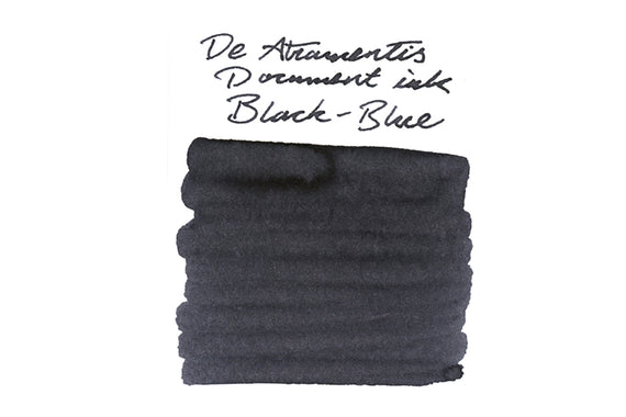 De Atramentis Document Ink Black Blue fountain pen ink