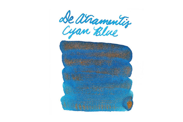 De Atramentis Pearlescent Cyan Blue-Copper - Ink Sample - The Goulet Pen  Company