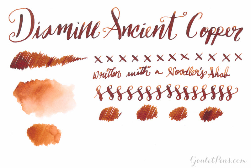 Diamine Ancient Copper - 80ml Bottled Ink