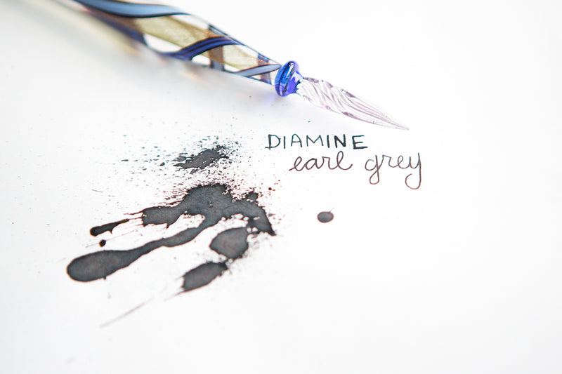 Diamine Earl Grey - Ink Sample