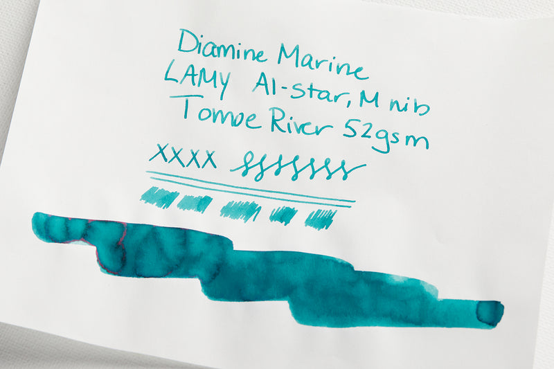 Diamine Marine - Ink Sample