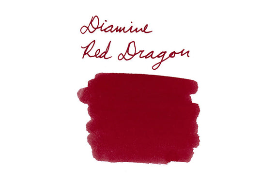 Diamine Red Dragon fountain pen ink