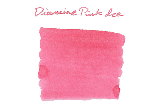 Diamine Pink Ice fountain pen ink