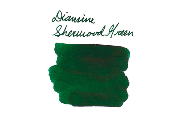 Diamine Sherwood Green fountain pen ink