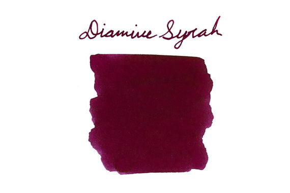 Diamine Syrah fountain pen ink