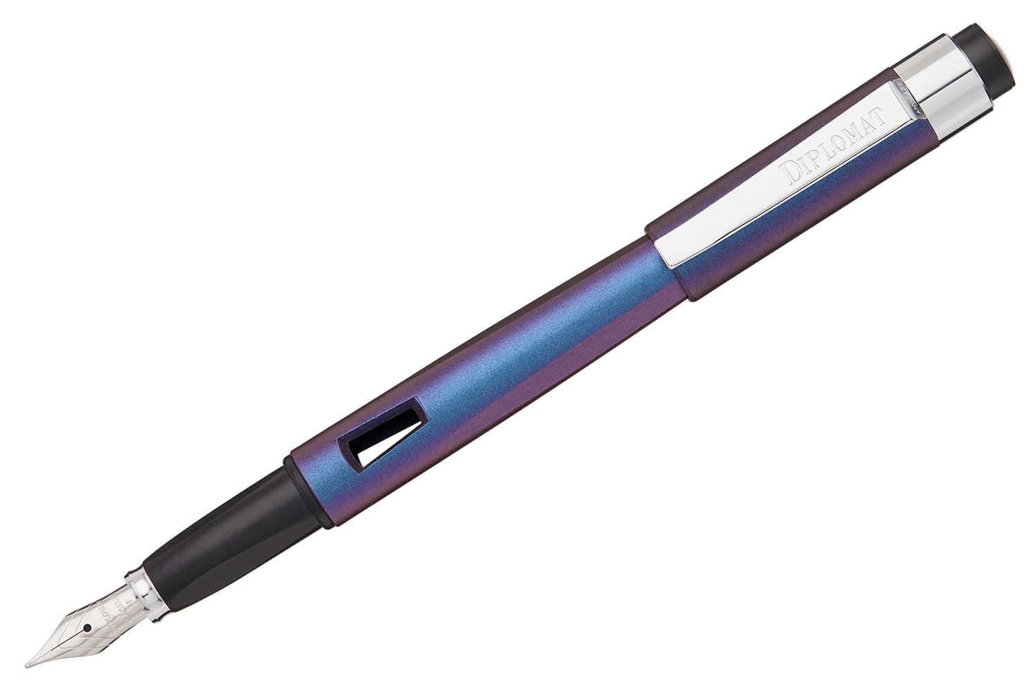 Handmade Blue and Purple Pen Rod Co Fountain Pen -  Canada