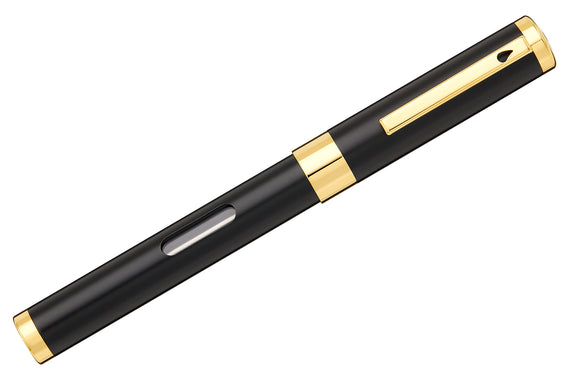 Diplomat Nexus Fountain Pen - Black/Gold