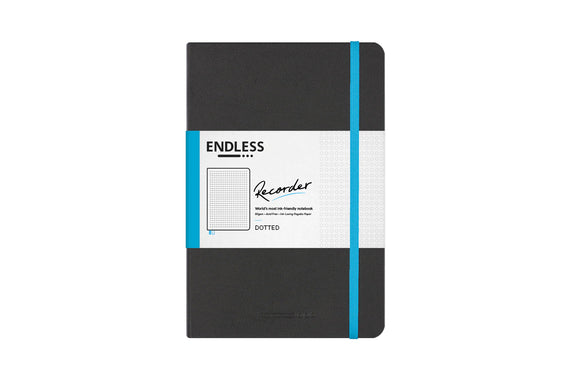 Endless Works Recorder A5 Notebook - Infinite Space, Dot Grid (Regalia Paper)