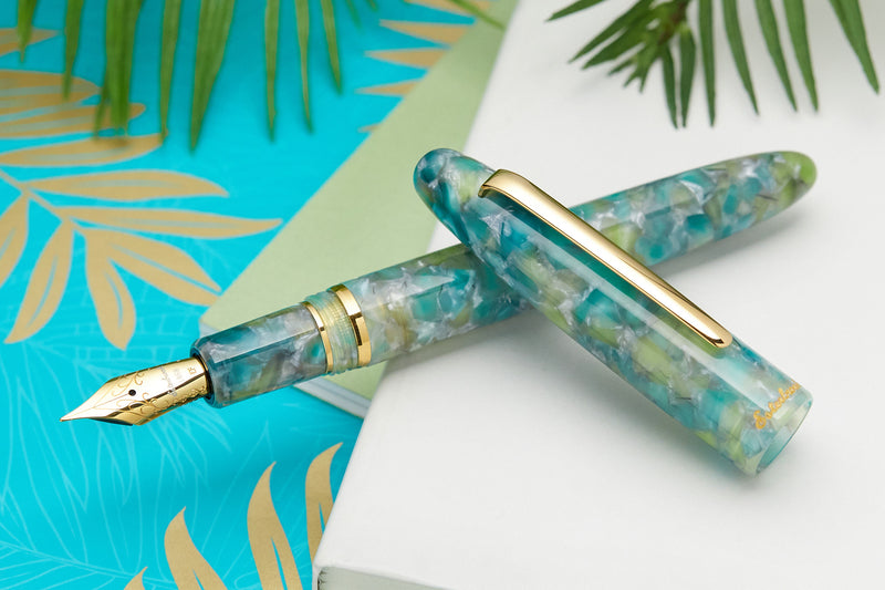 Esterbrook Estie Fountain Pen - Sea Glass/Gold