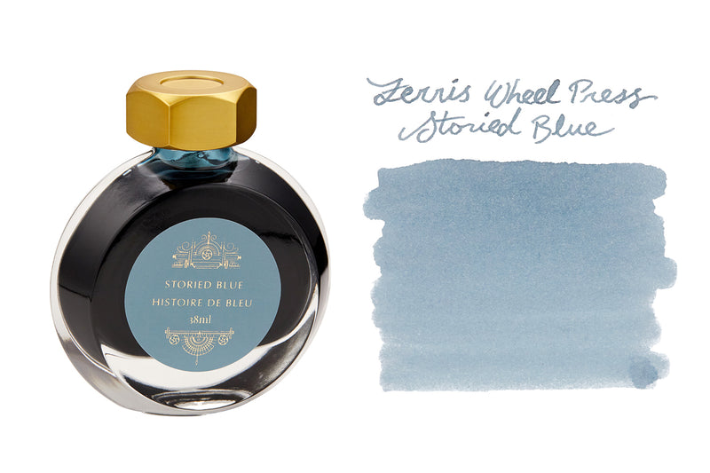 Ferris Wheel Press Storied Blue - 38ml Bottled Ink