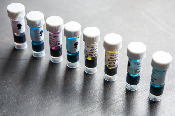 Goulet Ink Samples