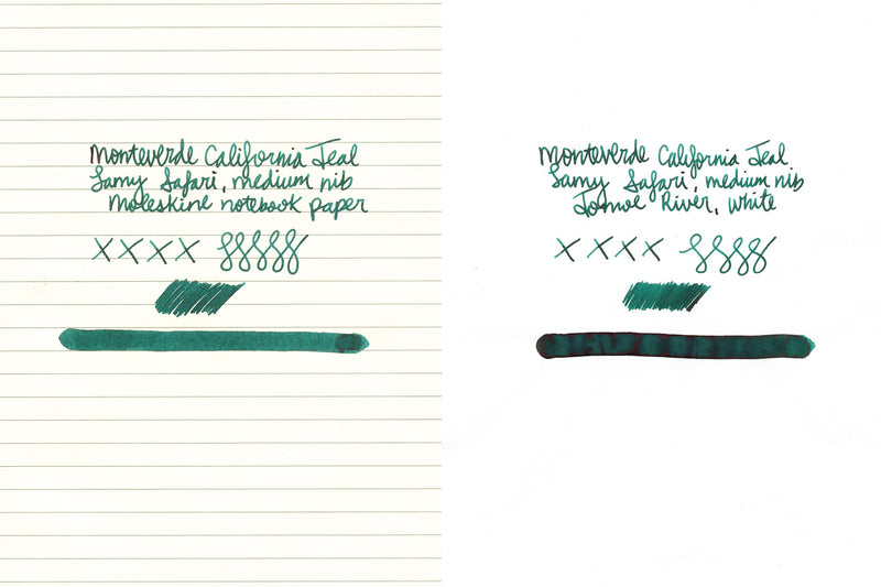 Monteverde California Teal - Ink Cartridges