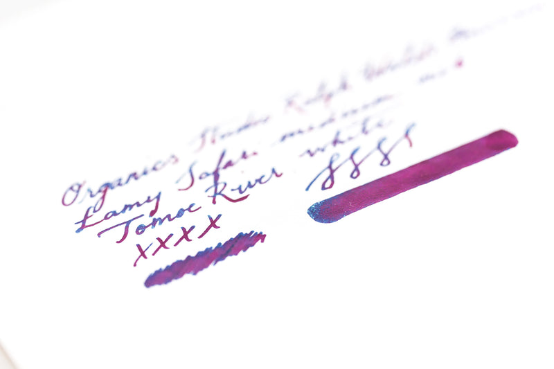 Organics Studio Ralph Waldo Emerson Twilight Blue - Ink Sample