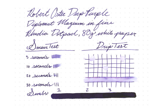 Robert Oster Deep Purple - 50ml Bottled Ink