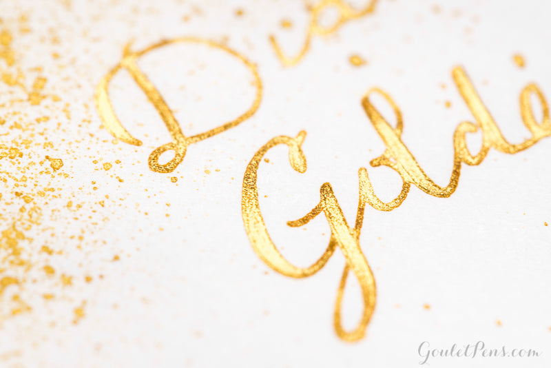 Diamine Golden Sands - Ink Sample