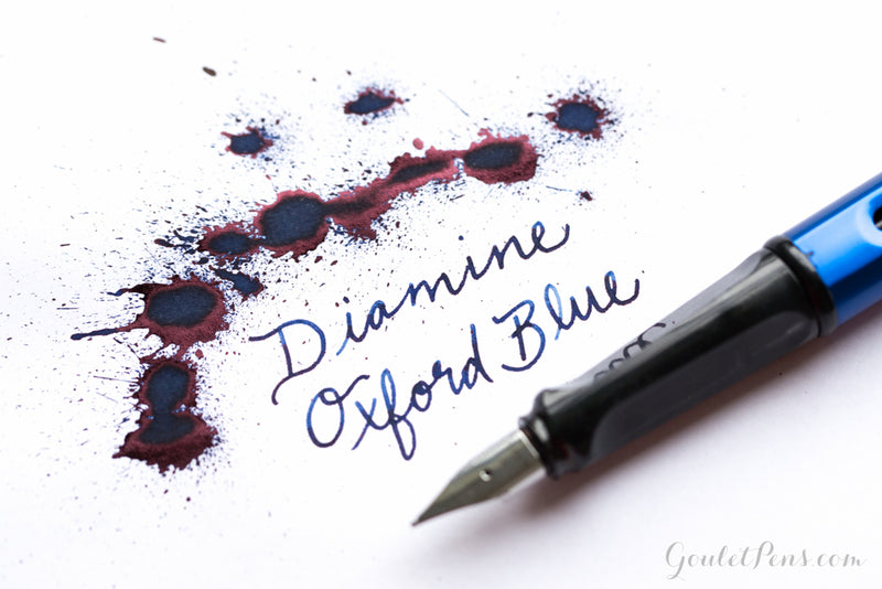 Diamine Oxford Blue - Ink Sample