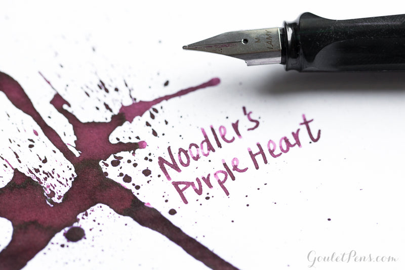 Noodler's Purple Heart - Ink Sample