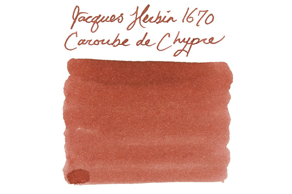 Jacques Herbin 1670 Caroube de Chypre fountain pen ink