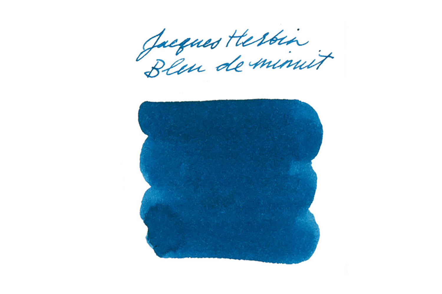 Jacques Herbin Bleu de Minuit - Ink Sample - The Goulet Pen Company