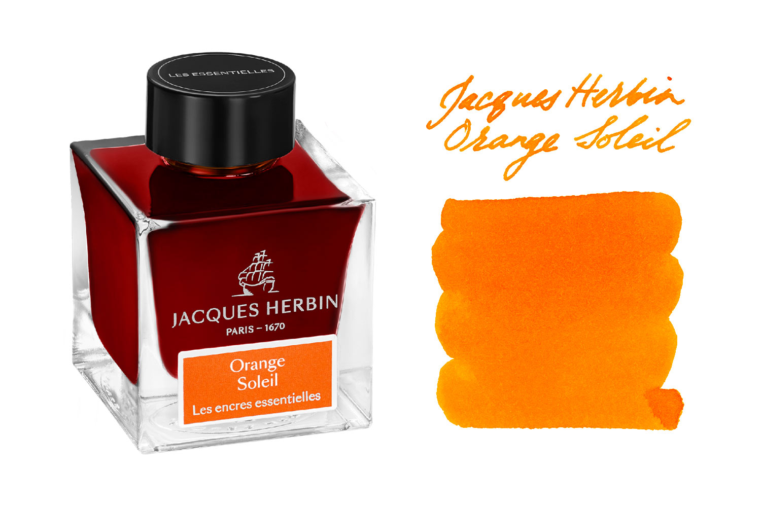 Jacques Herbin Essential - Rouge d'Orient - 50ml Bottled Ink