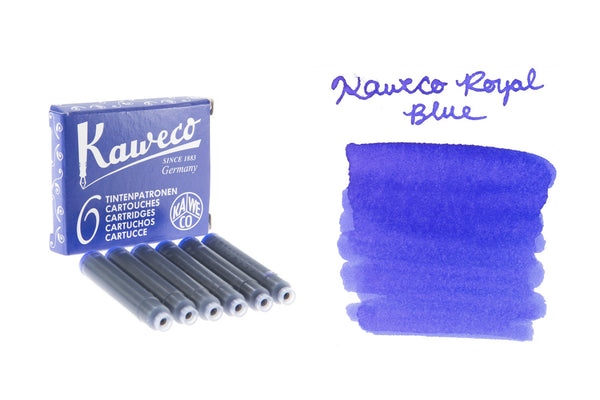 Kaweco Royal Blue - Fountain Pen Ink Cartridges - The Goulet Pen
