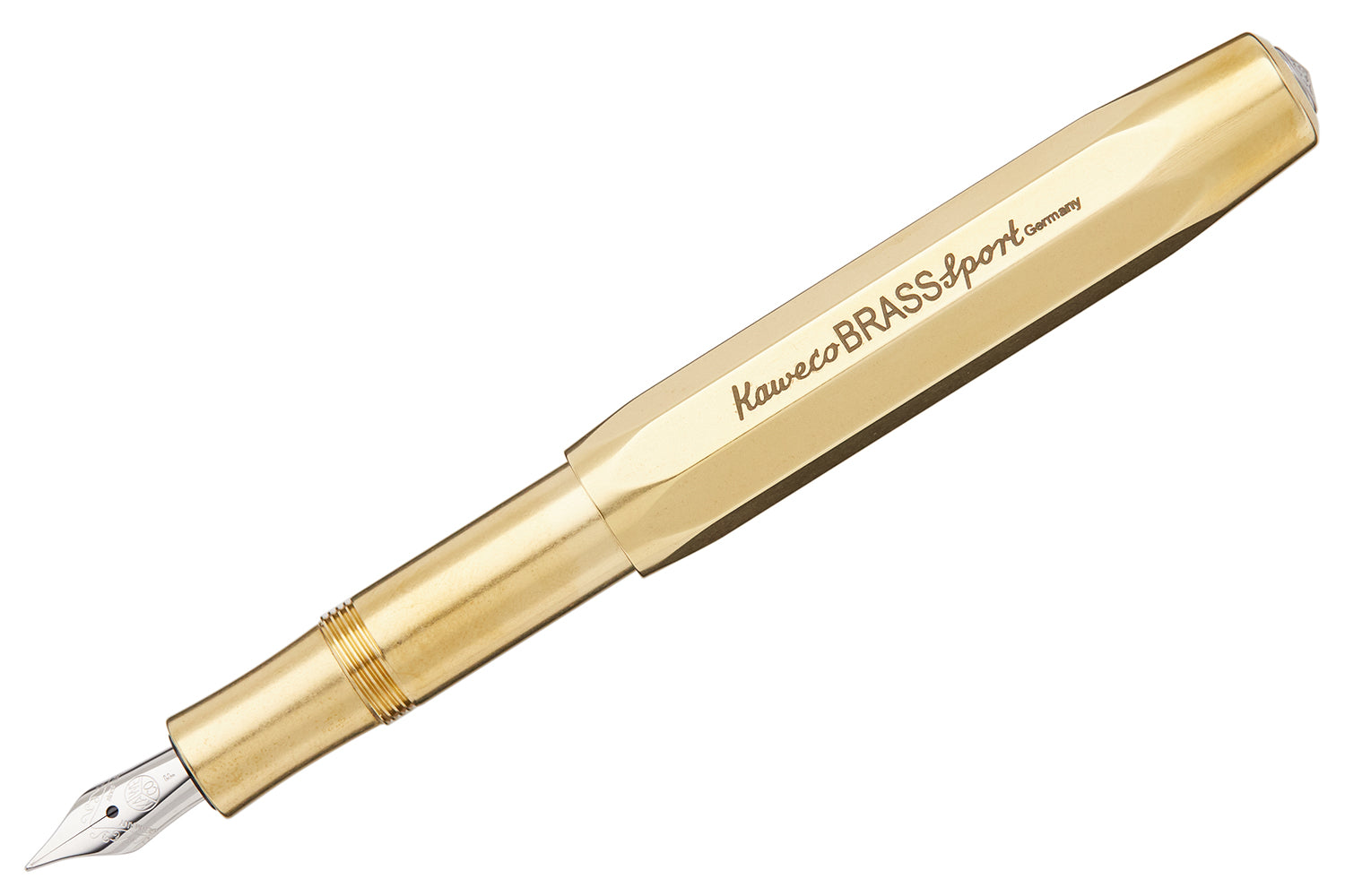 NPDish. Kaweco Brass Sport with ornate clip. Gift from my