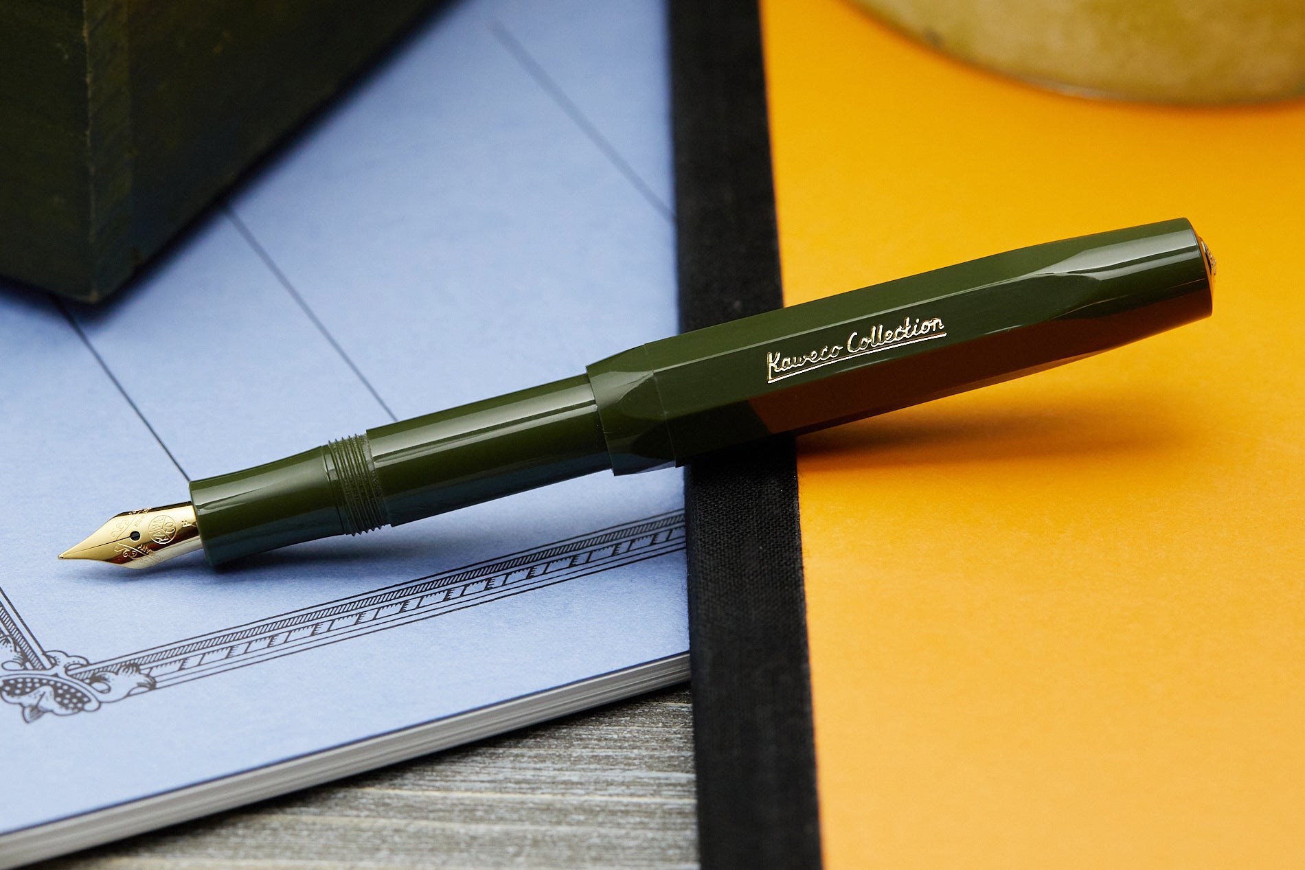 Kaweco Sport Fountain Pen - Dark Olive (Collector's Edition) - The