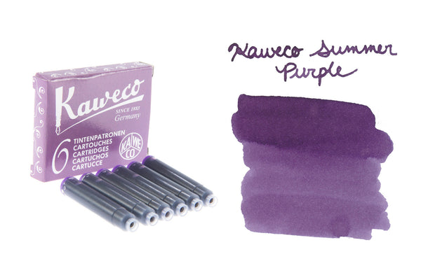 Kaweco Summer Purple - Fountain Pen Ink Cartridges - The Goulet