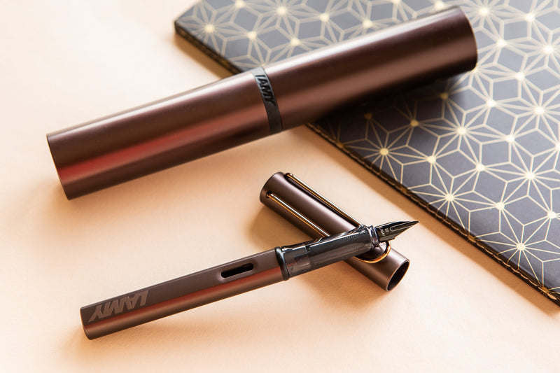 LAMY Lx Fountain Pen - marron