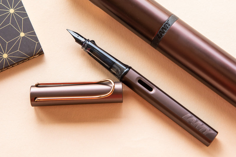 LAMY Lx Fountain Pen - marron