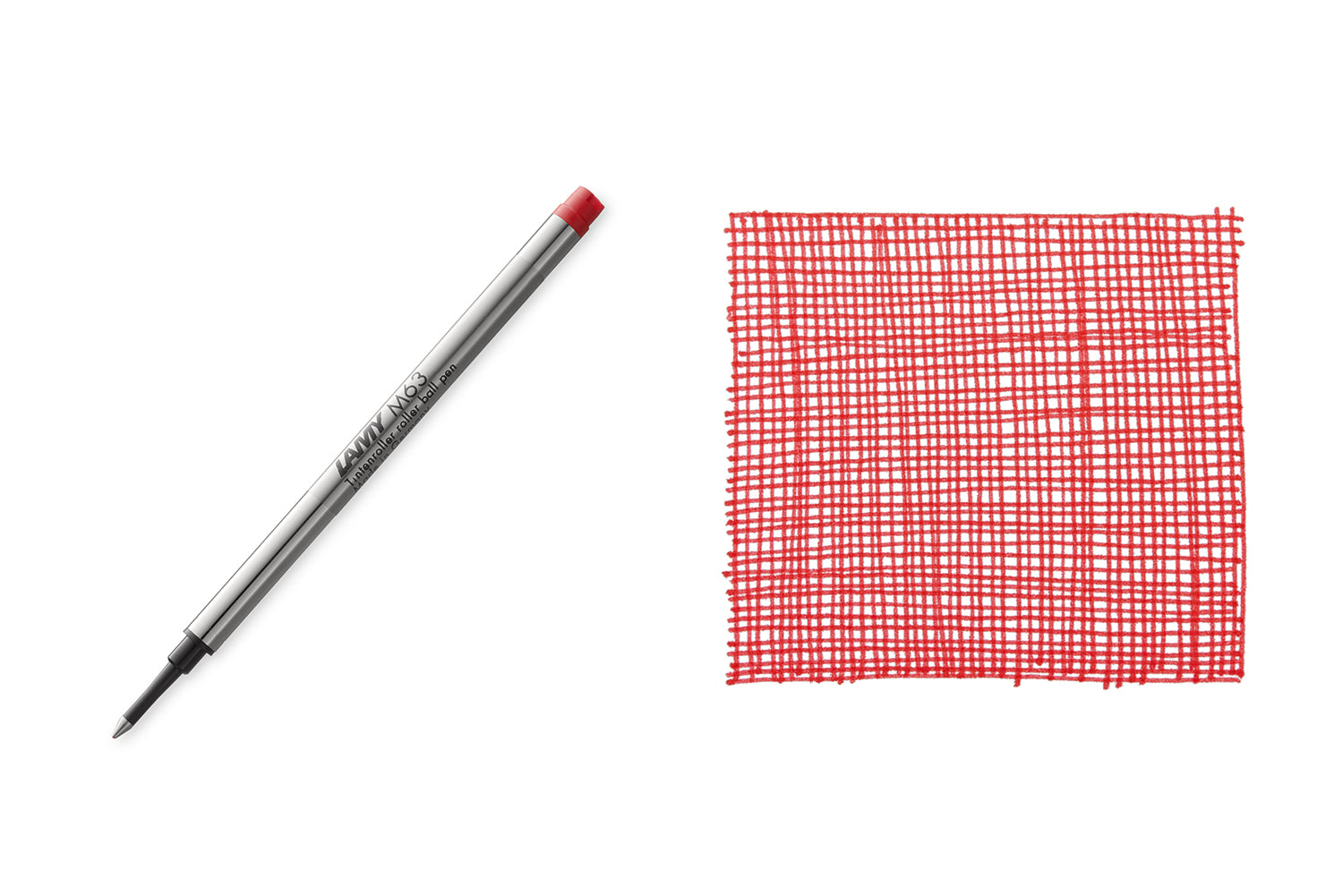 LAMY M63 Rollerball Refill - Red - The Goulet Pen Company