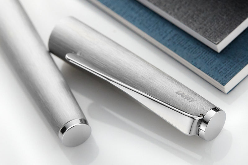 LAMY studio Fountain Pen - brushed stainless steel